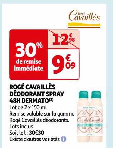 rogé cavaillès déodorant spray 48h dermato