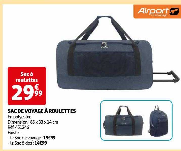 sac de voyage à roulettes airport