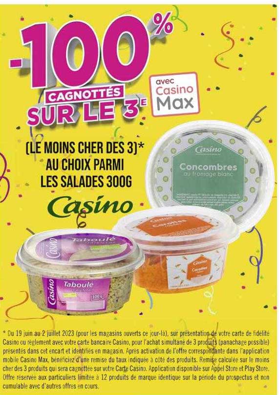 Salades 300 G Casino