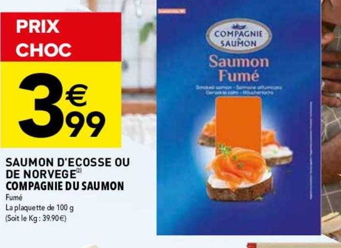 saumon d'écosse ou de norvège compagnie du saumon