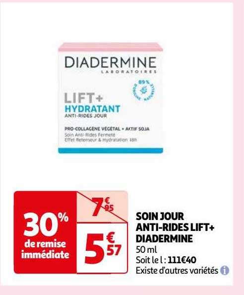 soin jour anti-rides lift+ diadermine