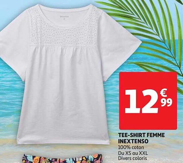 tee-shirt femme inextenso