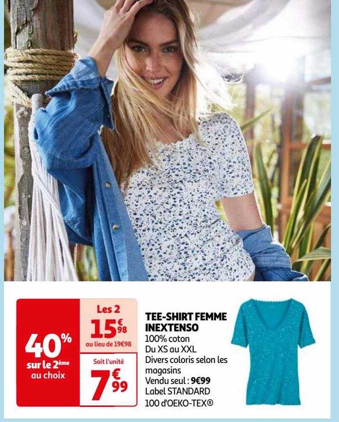 Tee-shirt Femme Inextenso