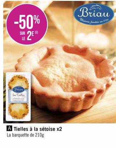 tielles à la sétoise x2 briau