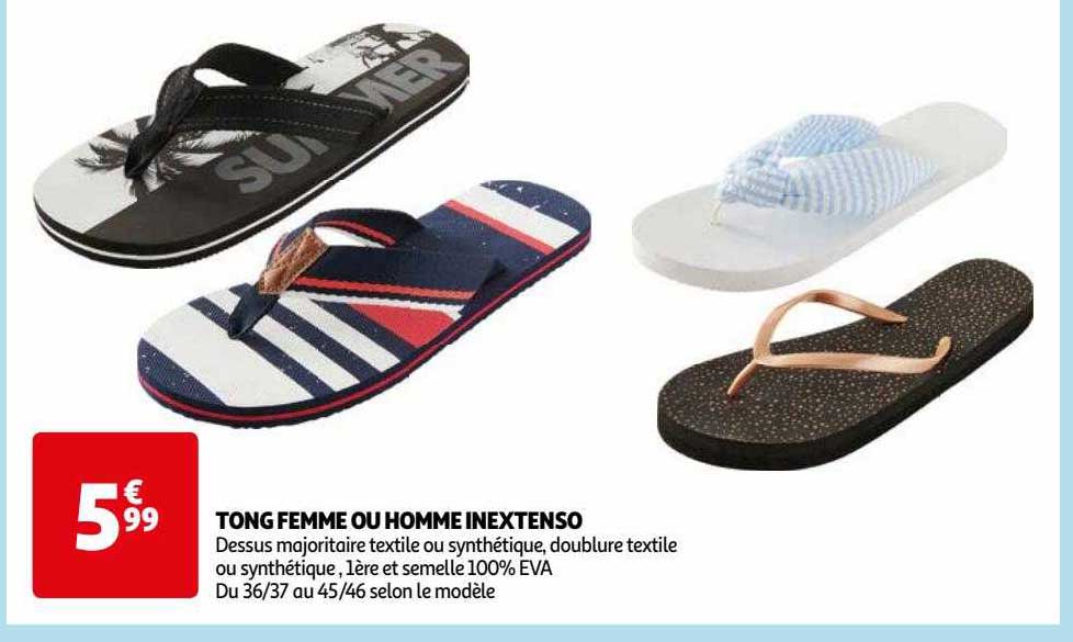 Tong Femme Ou Homme Inextenso