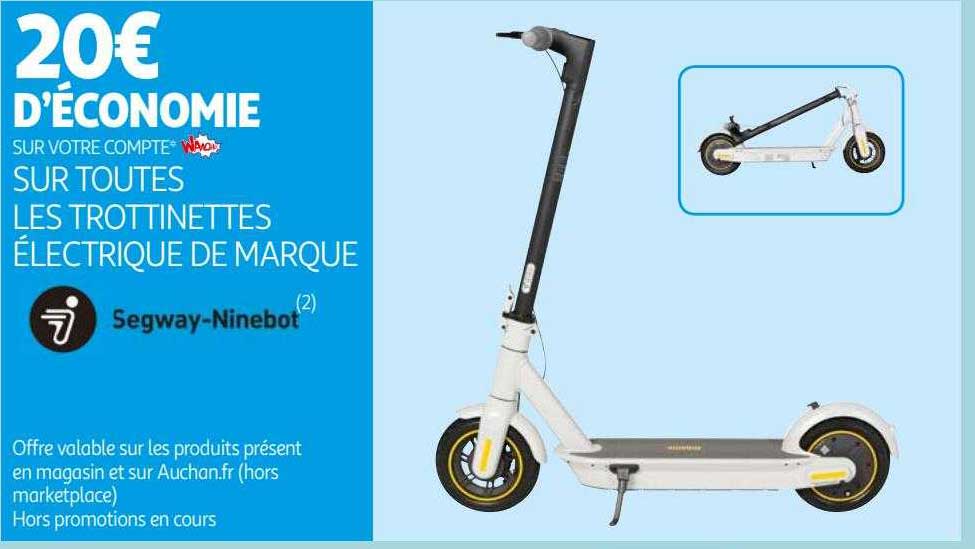 trottinettes électrique de marque segway-Ninebot