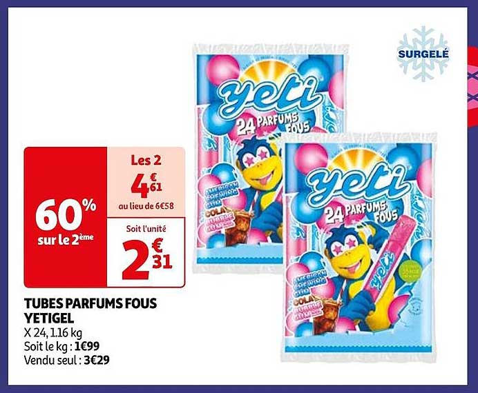 tubes parfums fous yetigel