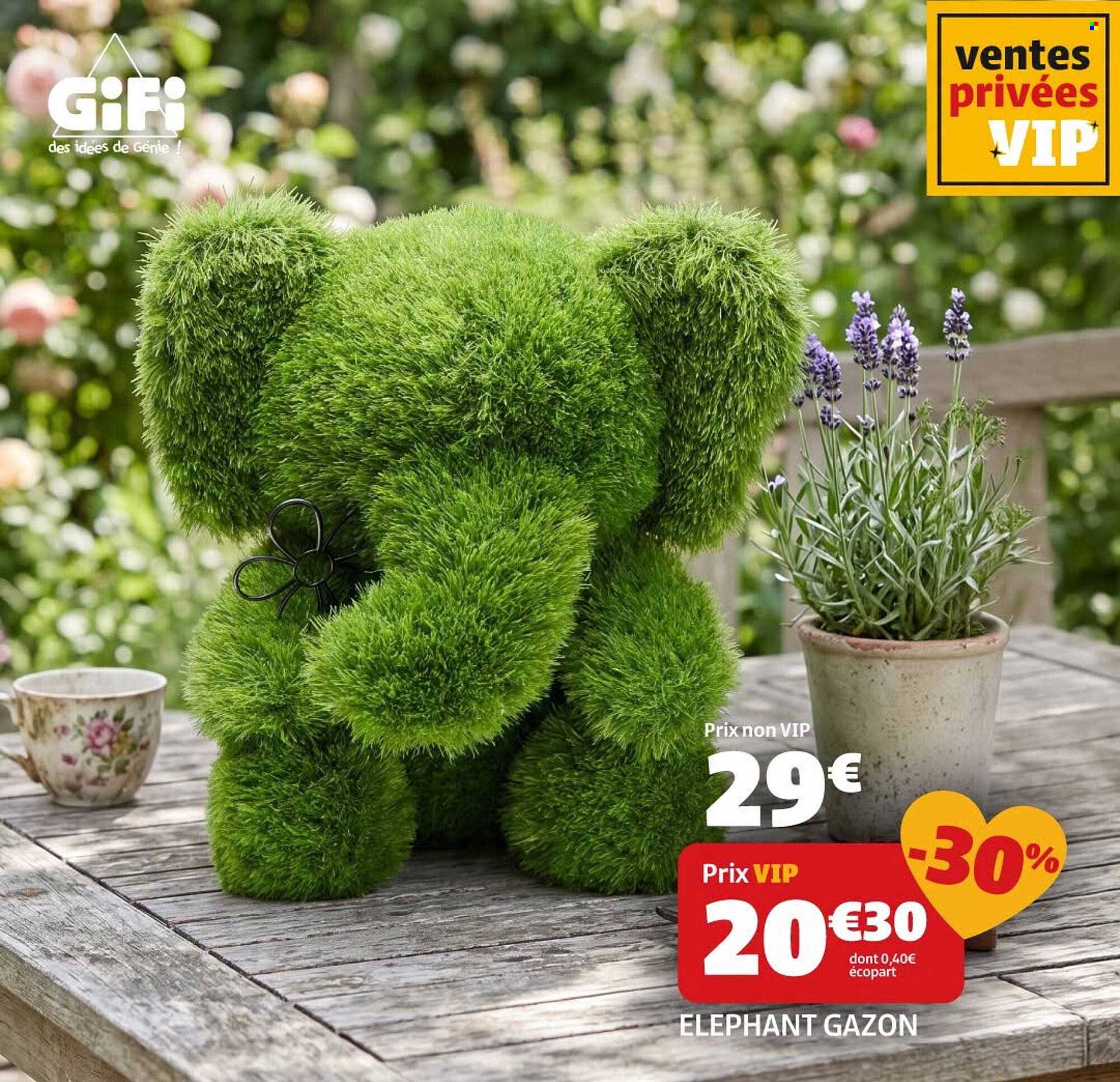 ELEPHANT GAZON