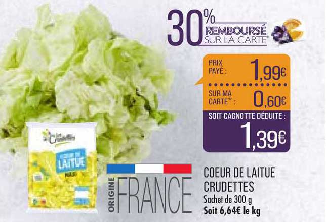 Coeur De Laitue Crudettes