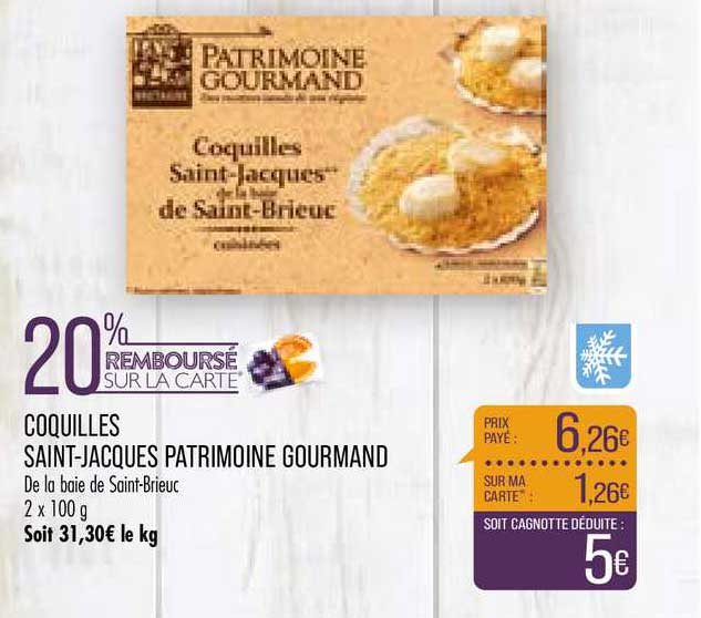 coquilles saint jacques patrimoine gourmand