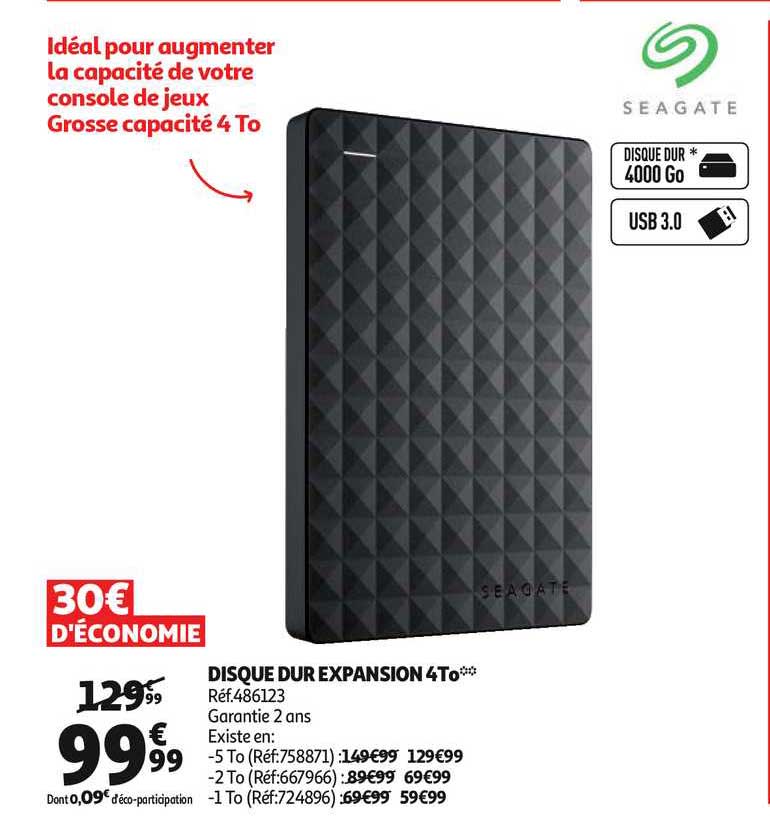 disque dur expansion 4to seagate