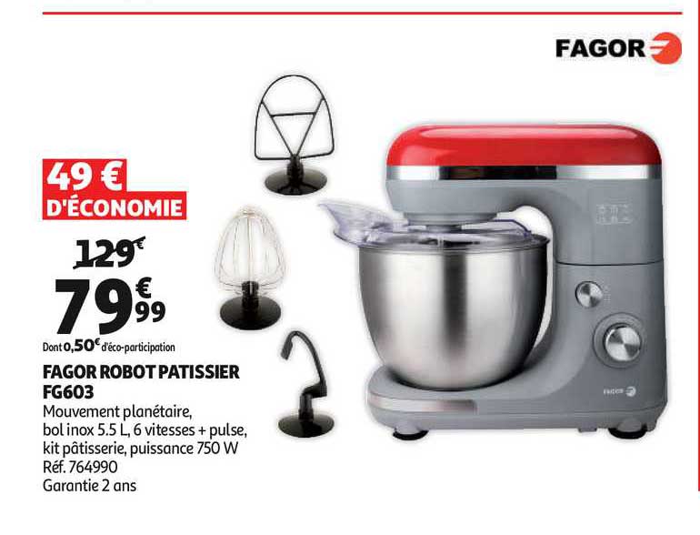 Fagor Robot Patissier Fg603