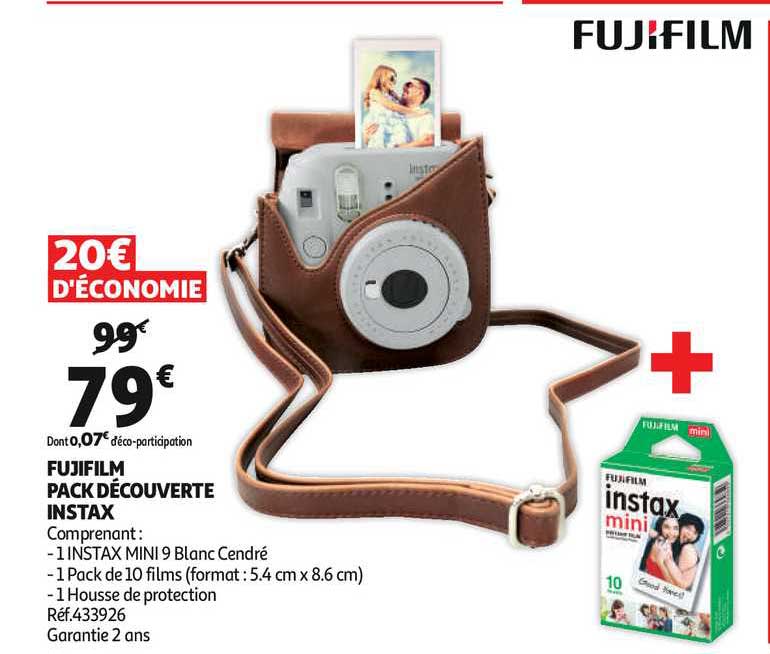 Fujifilm Pack Découverte Instax