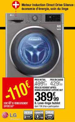 Lave Linge Hublot Lg