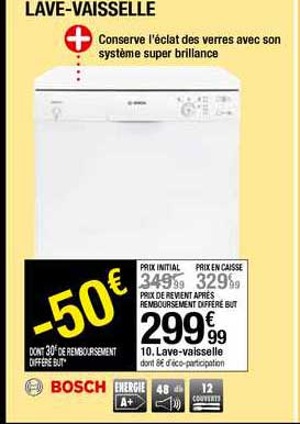 lave vaisselle bosch
