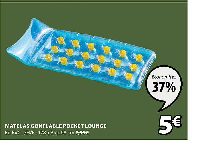 Matelas Gonflable Pocket Lounge