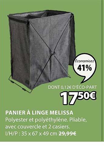 panier à linge melissa