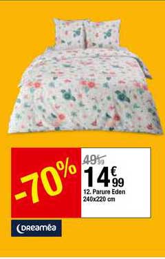 parure eden 240x220 cm dreaméa