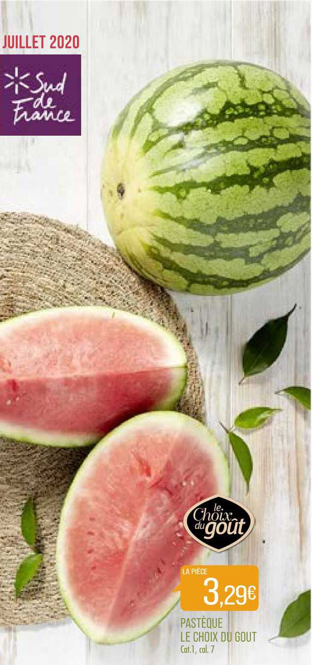 Pastèque Le Choix Du Gout