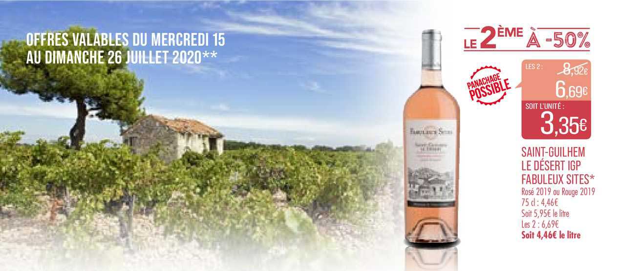 saint guilhem le désert igp fabuleux sites le 2ème à -50%