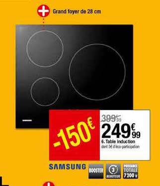 Table Induction Samsung