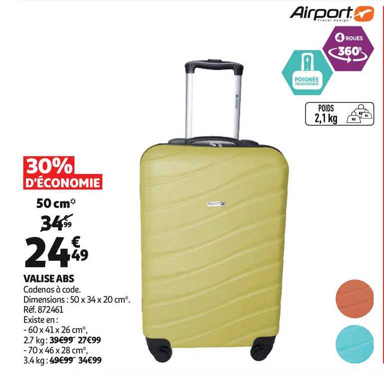 valise abs airport