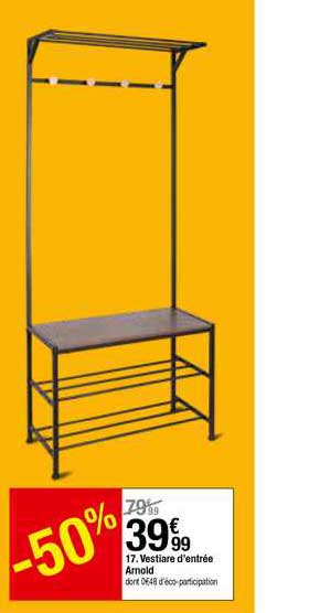 vestiaire d'entrée arnold