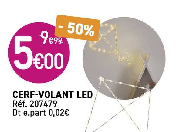 cerf-volant led