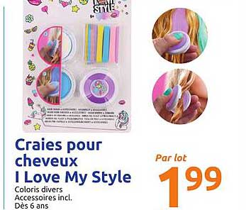 Craies Pour Cheveux I Love My Style