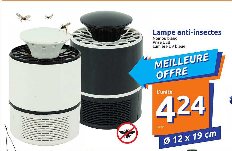 lampe anti-insectes