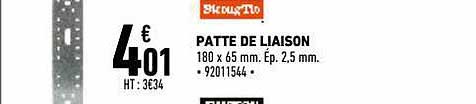 patte de liaison