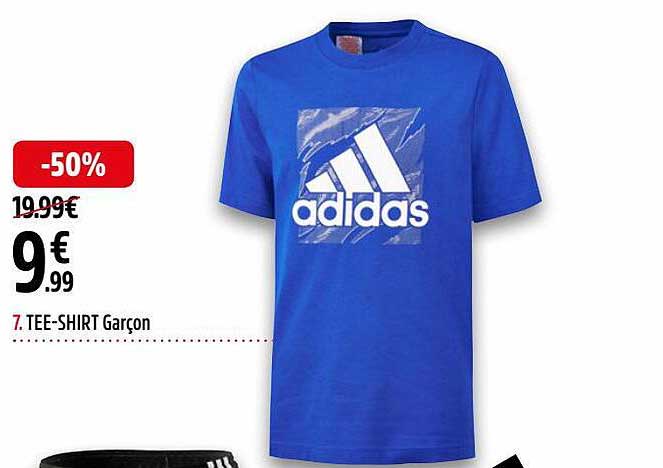 tee-shirt garçon adidas