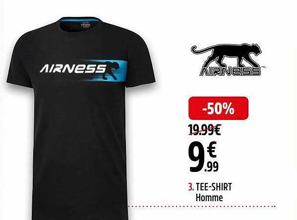 tee-shirt homme airness