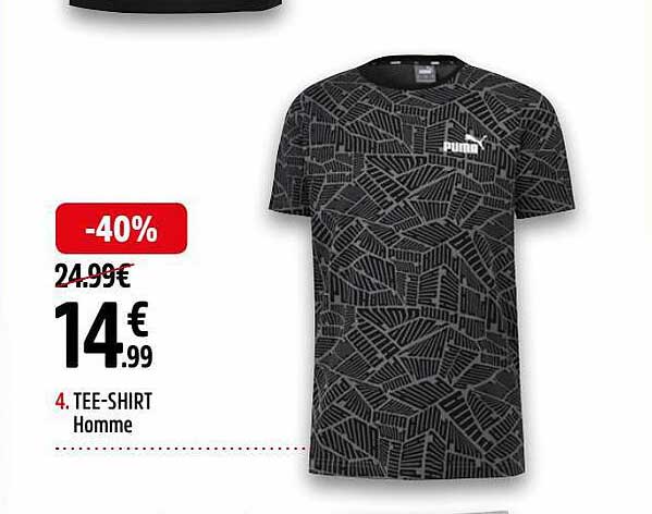 tee-shirt homme puma