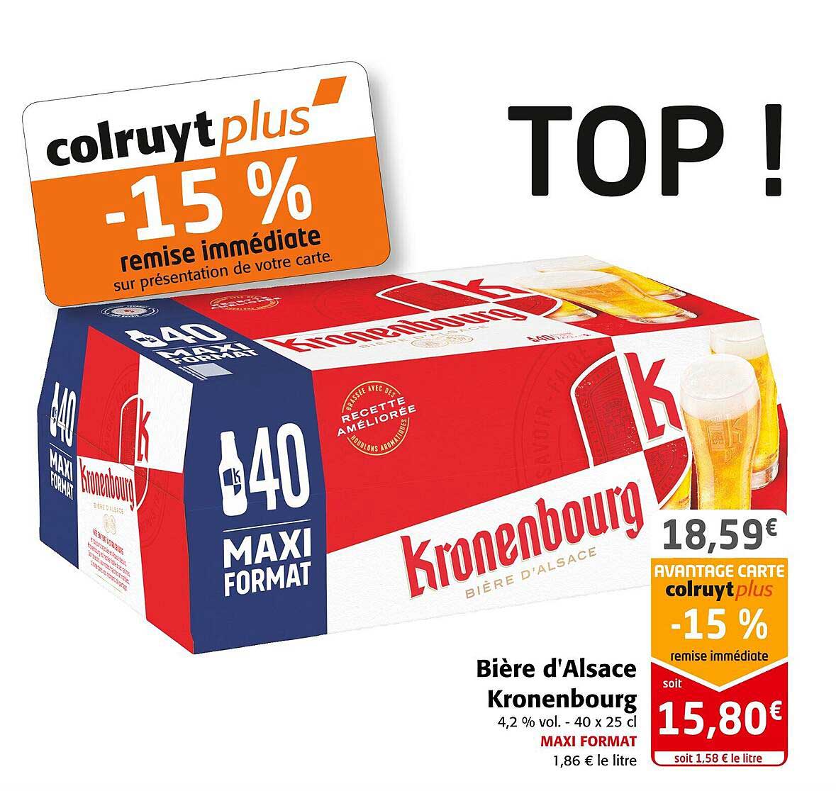 Bière D'alsace Kronenbourg