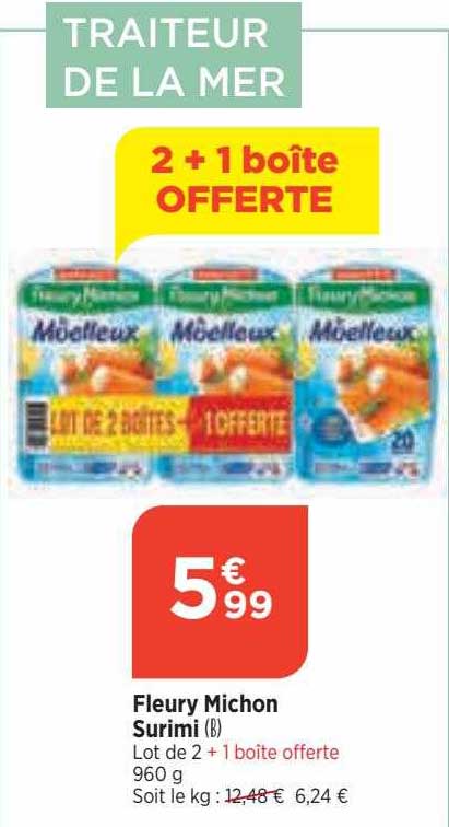 fleury michon surimi
