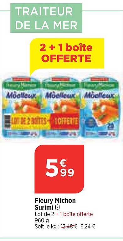 fleury michon surimi