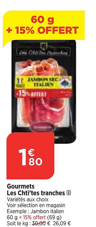 Gourmets Les Chti'tes Tranches