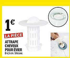 attrape cheveux pour évier