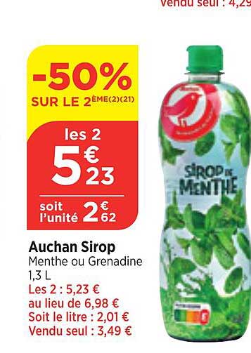 Auchan Sirop