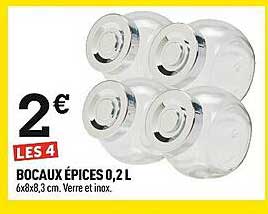 Bocaux épices 0,2l