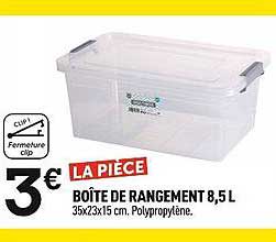 Boîte De Rangement 8,5l