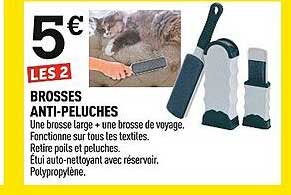 brosses anti-peluches