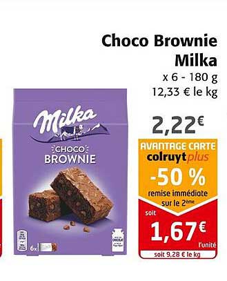 Choco Brownie Milka