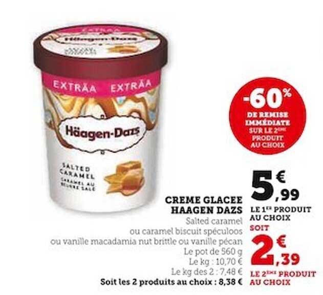 crème glacée häagen dazs
