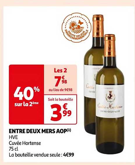 entre deux mers aop hve cuvée hortense