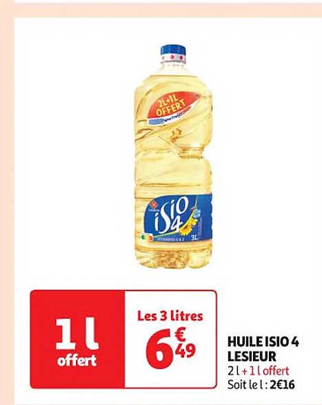 huile isio 4 lesieur