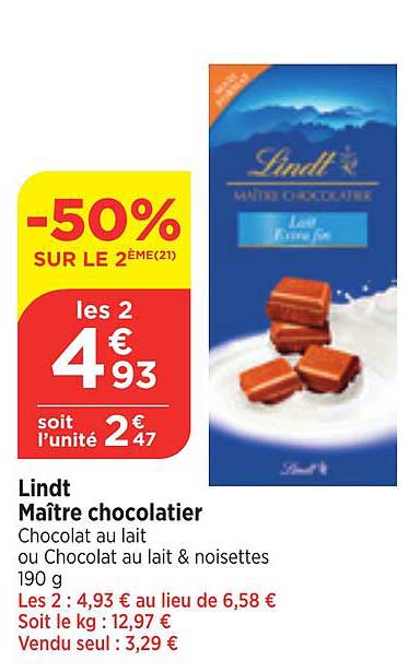Lindt Maître Chocolatier