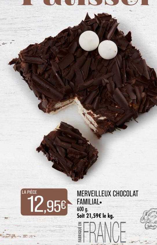 merveilleux chocolat familial