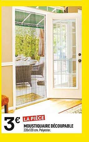 moustiquaire découpable